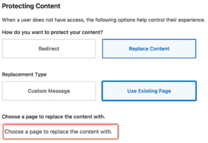 How To Protect Content Using A Custom Message - Content Control Plugin